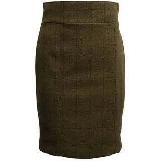 WALKER AND HAWKES Winslow - Damen Tweed-Rock - Helles Salbeigrün - 42 - 42