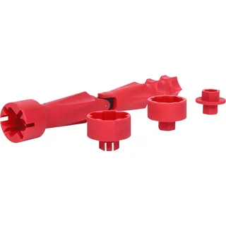 KS Tools WC-Sitz Montageschlüssel-Satz, 4-teilig