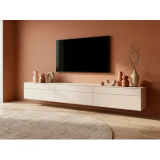 LeGer Home by Lena Gercke Essentials Lowboard 333 cm Weiß/MDF