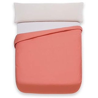 Sancarlos Basicos Bettbezug, 100 % Baumwolle, unifarben, für 150 cm breites Bett