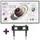 WM55B 55" inkl. Neomounts LEVEL-850 WL30S-850BL16 Wandhalterung + Tray CY-TF65BBC