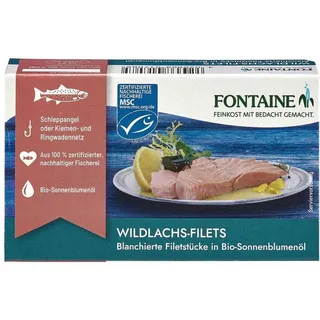 Fontaine Wildlachs-Filets - Sonnenblumenöl