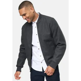 Indicode Sommerjacke Herren INAltonius Übergangsjacke Herrenjacke elegante Bomberjacke grau XL (54)