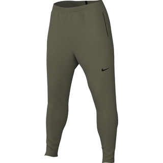 Nike Herren Hose M Nk Df Flex Rep Pant, Medium Olive/Black/Black, FN2989-222, L