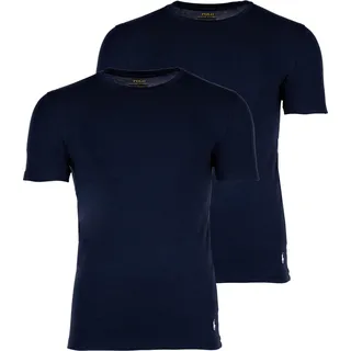 Ralph Lauren, Herren, Shirt, T-Shirt Casual Figurbetont, Blau, (XL)