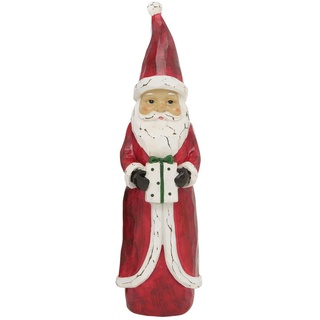 B. Deko-Figur Pedros Weihnachtsmann mit Geschenk, H 40,00 cm - 2023794