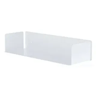 jankurtz Wandregal LYRA, 491812, weiß, Schweberegal aus Metall, 50 x 10 x 17cm