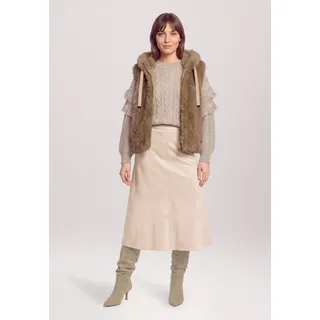 Betty & Co Midirock Damen Braun 38