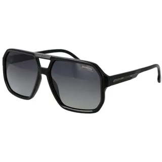 Carrera VICTORY C 01/S Herren-Sonnenbrille Vollrand Pilot Kunststoff-Gestell, schwarz
