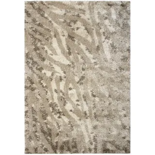 KADIMA DESIGN DOVEL Shaggyteppich 160 x 230 cm Beige