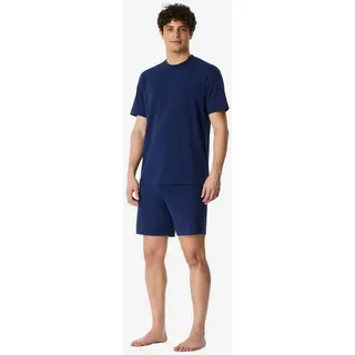 SCHIESSER Pyjama Modern Essentials Blau 58