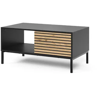 Vicco Eliza Schwarz/Eiche 90 x 50 cm