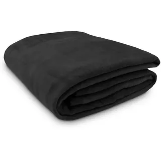 ZOLLNER Kuscheldecke 150 x 200 cm Schwarz