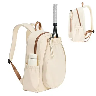 Generisch Pickleball Tasche | Platz für 2 Schläger, Gymtasche | mit Schuhfach und wasserdichtem Fach | Sportrucksack für Fitness Reisen