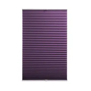 BLINDECOR Plissee ohne Bohren | lichtdurchlässiges Plissee für Fenster | Polyester | 100 x 140 cm | 607 Violett