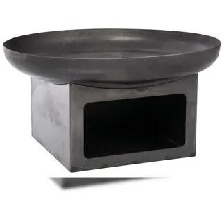 Redfire Feuerschale Juva Industrial Ø 80 cm Schwarz