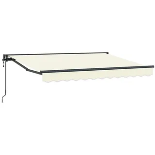 vidaXL Elektrische ausziehbare Markise 3,5 x 2 m creme