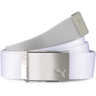 Puma Reversible Web Golf Gürtel Herren bright white