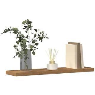vidaXL Bücherregal 40 x 20 x 1,5 cm Braun