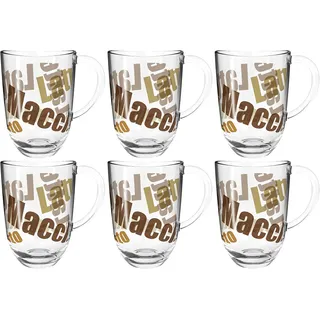 LEONARDO Napoli Latte Macchiato Set 6-tlg. 0,38 l