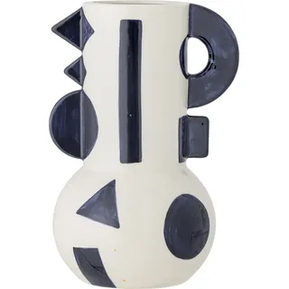 Bloomingville Graphica Vase Blau 24 cm