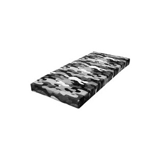 Bonellfederkernmatratze Military schwarz Liegefläche B/L: ca. 90x200 cm - schwarz, multicolor