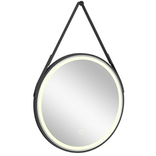 Astor Tree LED-Lichtspiegel  (60 x 90 cm, Schwarz, Sensorschalter)