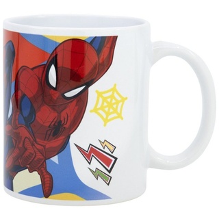 MARVEL Tasse Marvel Spiderman Teetasse Kaffeetasse Geschenkidee 330 ml, Keramik bunt