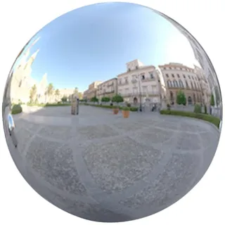 BAZEITFLOW Gartenfigur Groß für Außen XXL aus Edelstahl als Glänzender Reflektierender Ball mit Einfachem Design und Dekorativer Gartenkugel für Rasen und Terrasse