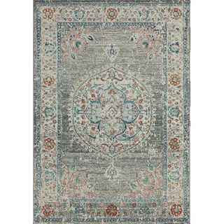 KADIMA DESIGN LIMMAT Outdoor-Teppich 80 x 300 cm Grau