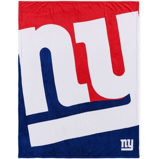 Foco New York Giants NFL Supreme Slumber Plush Throw Decke - Stück