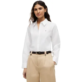 Tommy Hilfiger Shirtbluse ESS POPLIN REGULAR SHIRT Weiß 44