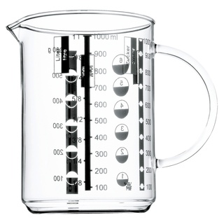 WMF Messbecher ROBYN, Glas - 1 Liter - mit Skalierung