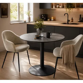 Actona Ibiza Ø 80 cm schwarz