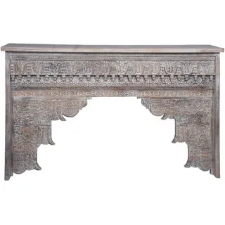 Marrakesch Orient & Mediterran Interior Hadidza Konsolentisch 150 x 40 x 75 cm Weiß