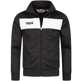 Lonsdale London Alnwick Übergangsjacke in Schwarz, Größe 3XL