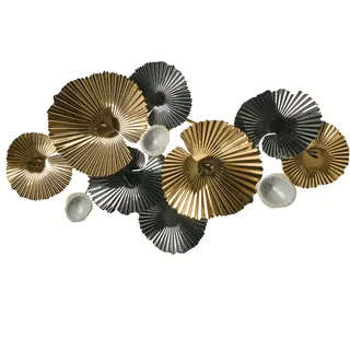 Beliani Wandobjekt FRANCIUM Metall 50 cm Bunt