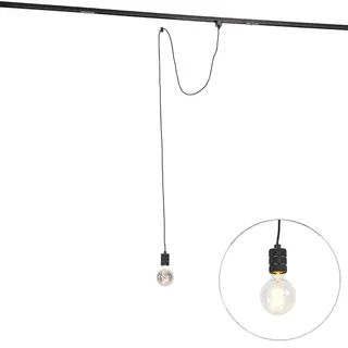 QAZQA Iconic Cavalux 1-flg. 2,5 cm rund Schwarz