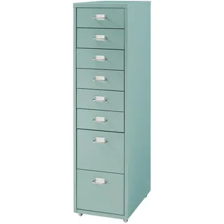 [en.casa] Kökar Rollcontainer 28 cm x 41 cm x 109 cm Mintgrün