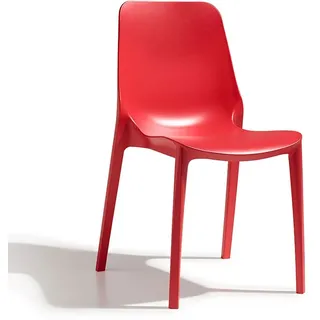 Stapelstuhl Ginevra - 42 - geranium red