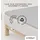 Baumwolle 180 x 200 - 200 x 220 cm gray light