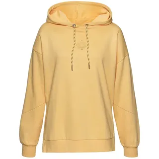 Buffalo Hoodie mit großem Rückenprint Gelb 36/38