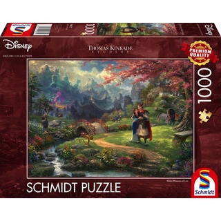 Schmidt Spiele GmbH Puzzle 1000 Teile Schmidt Spiele Puzzle Thomas Kinkade Disney Mulan 59672, 1000 Puzzleteile