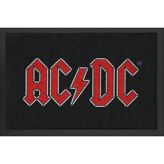Fußmatte AC/DC Fußmatte Logo, Close Up, Höhe: 40 mm