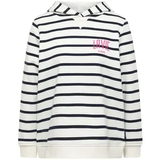 Cecil Hoodie Chestprint Blau L