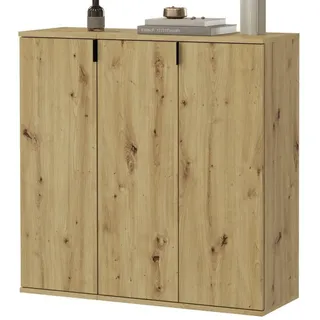 inn.furn Kommode Line-Up 91 x 99 cm Naturbelassen / Beige