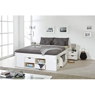 Interlink Funktionsbett Till 160 x 200 cm weiß