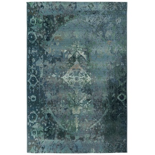 obsession Home Fashion Outdoor-Teppich »My Gobelina «, BxL: 80 x 150 cm, rechteckig, Polypropylen (PP)/Polyester - blau