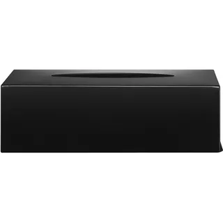 blomus Kosmetiktücherbox NEXIO | Edelstahl matt | Farbe Black | minimalistisches Design