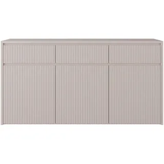 Selsey Sideboard 155 x 80 x 36 cm Beige/Grau